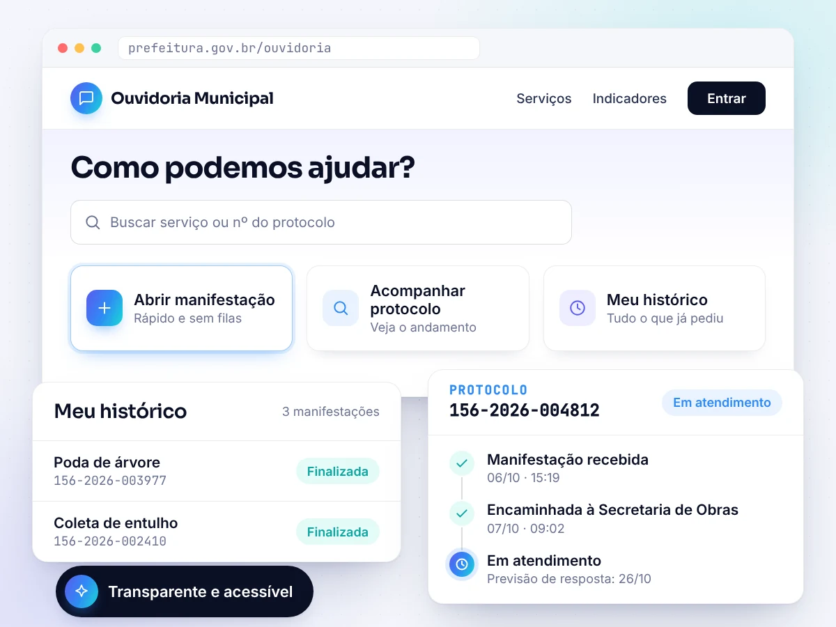 Portal da Ouvidoria (ilustração)