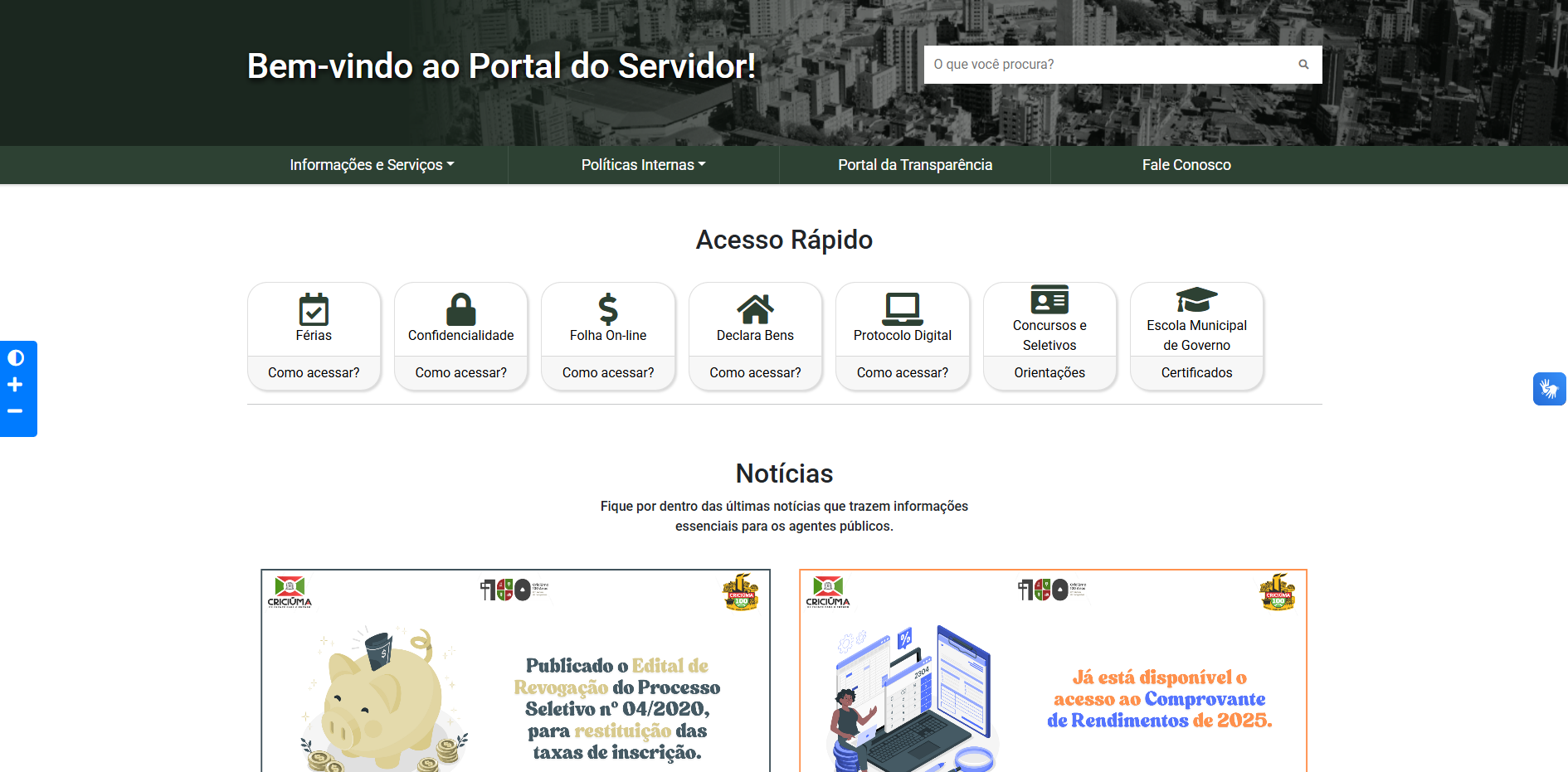 Site de Comunicação